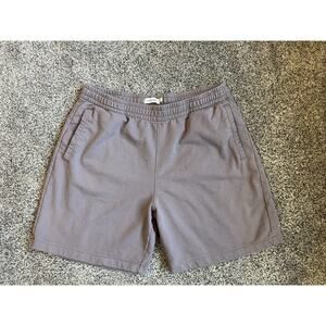 Calvin Klein Men’s Purple Sweat Shorts Sz XL Elastic Waist